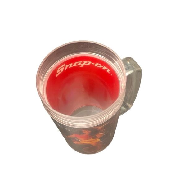 Vintage SNAP-ON Tools Thermo-Serv Plastic Mug Beer Coffee Lisa Mar Apr 1992 - Picture 12 of 12